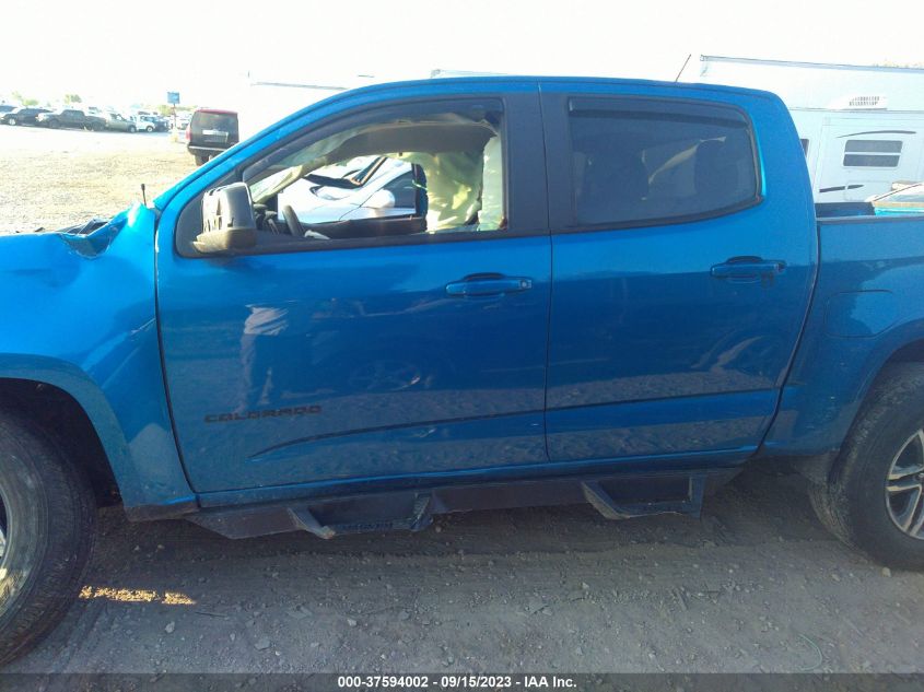 2021 CHEVROLET COLORADO 4WD WORK TRUCK - 1GCGTBENXM1201944