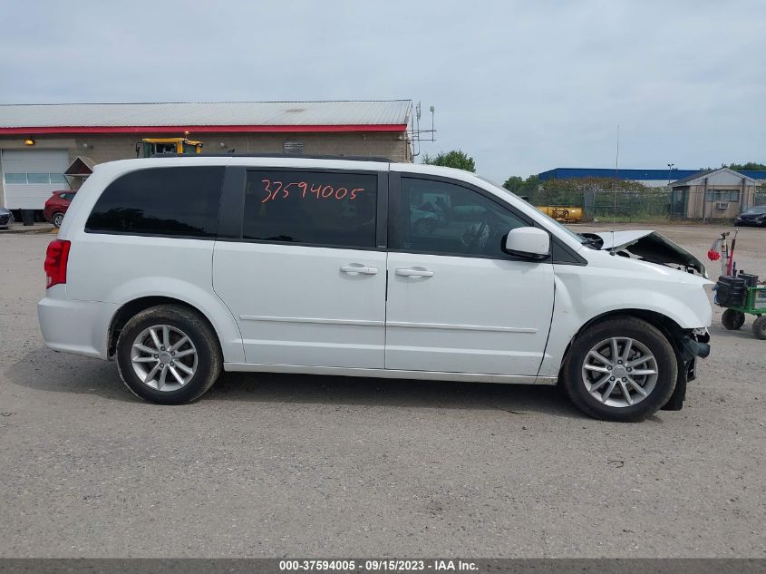 2014 DODGE GRAND CARAVAN SXT - 2C4RDGCG5ER240767