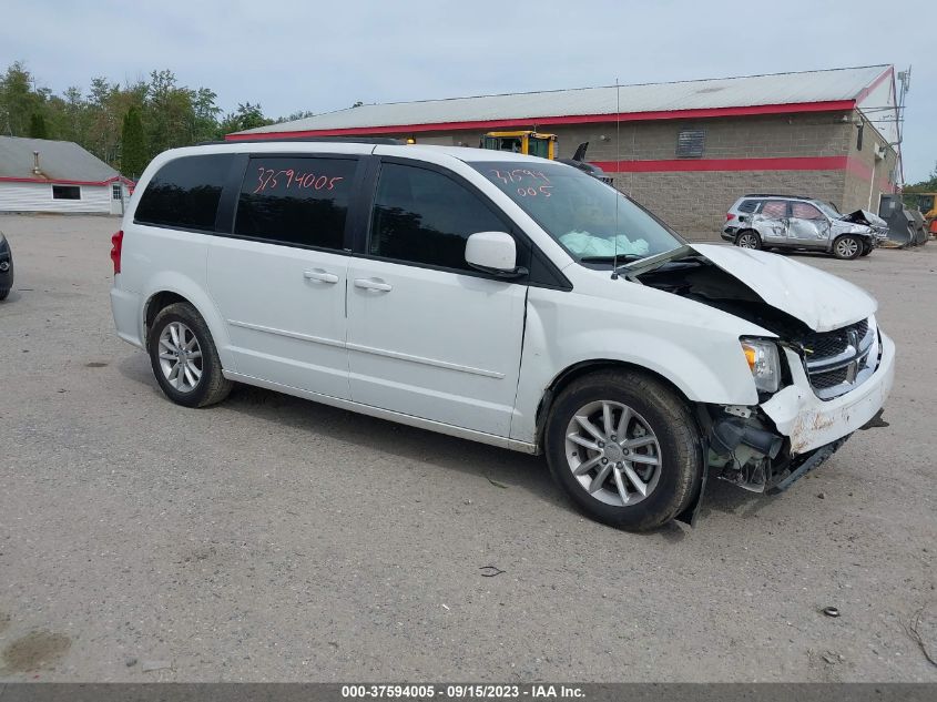 2014 DODGE GRAND CARAVAN SXT - 2C4RDGCG5ER240767