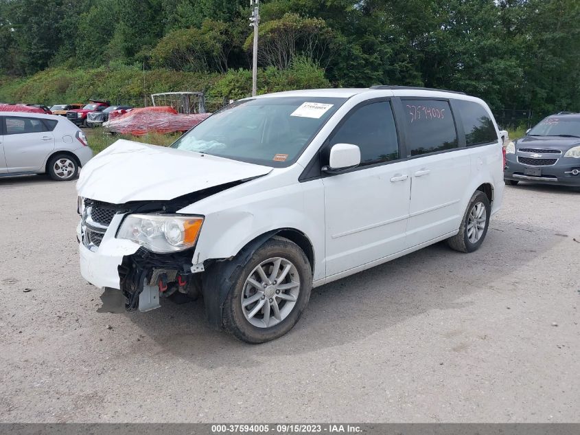 2014 DODGE GRAND CARAVAN SXT - 2C4RDGCG5ER240767
