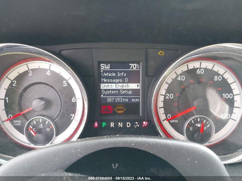 2014 DODGE GRAND CARAVAN SXT - 2C4RDGCG5ER240767