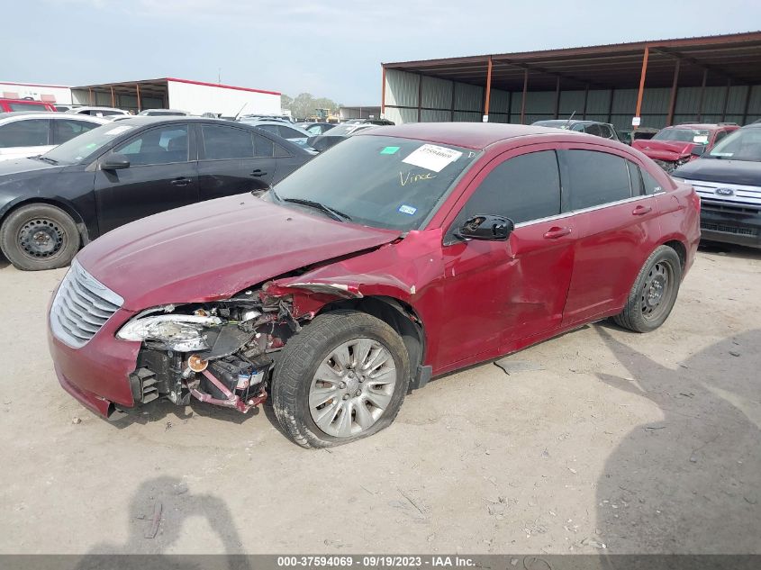 2013 CHRYSLER 200 LX - 1C3CCBAG1DN738589