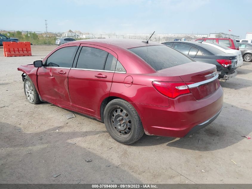 2013 CHRYSLER 200 LX - 1C3CCBAG1DN738589