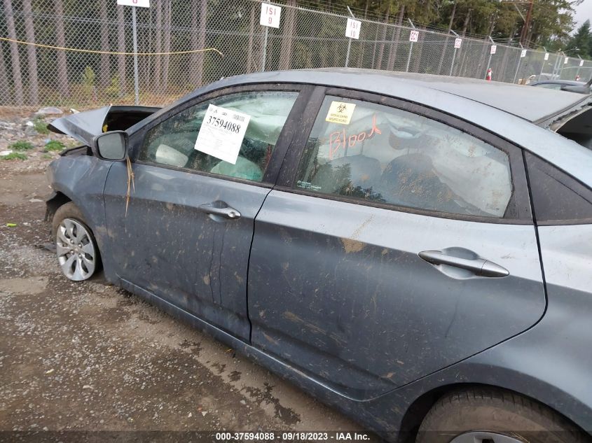 2017 HYUNDAI ACCENT - KNHCT4AE6HU377955