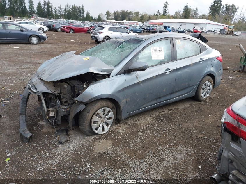 2017 HYUNDAI ACCENT - KNHCT4AE6HU377955