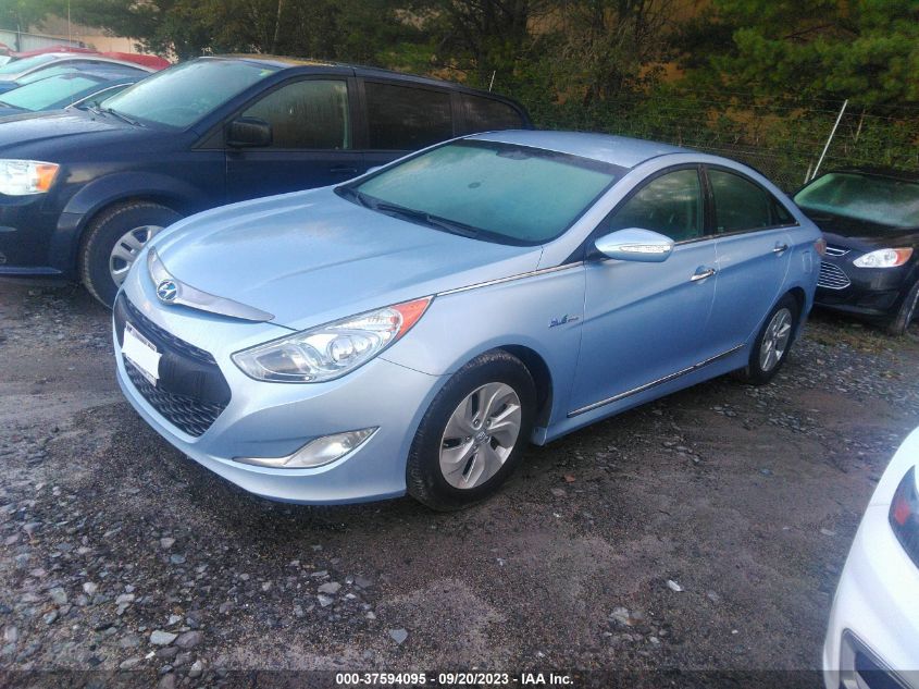 2015 HYUNDAI SONATA HYBRID - KMHEC4A45FA134667