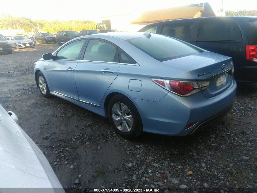 2015 HYUNDAI SONATA HYBRID - KMHEC4A45FA134667