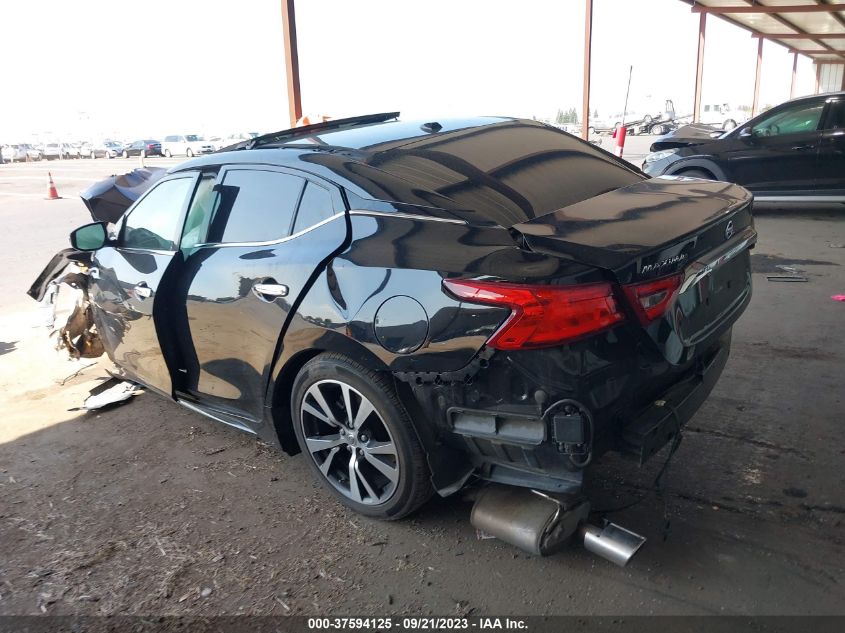 2016 NISSAN MAXIMA 3.5S/SV/SL/SR/PLAT - 1N4AA6AP4GC905789