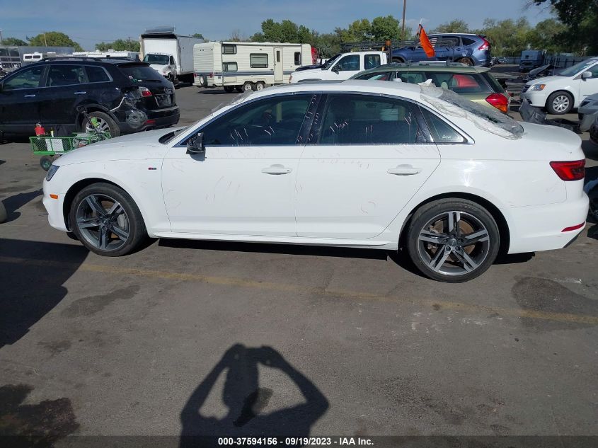 2017 AUDI A4 PREMIUM PLUS - WAUENAF44HN036602