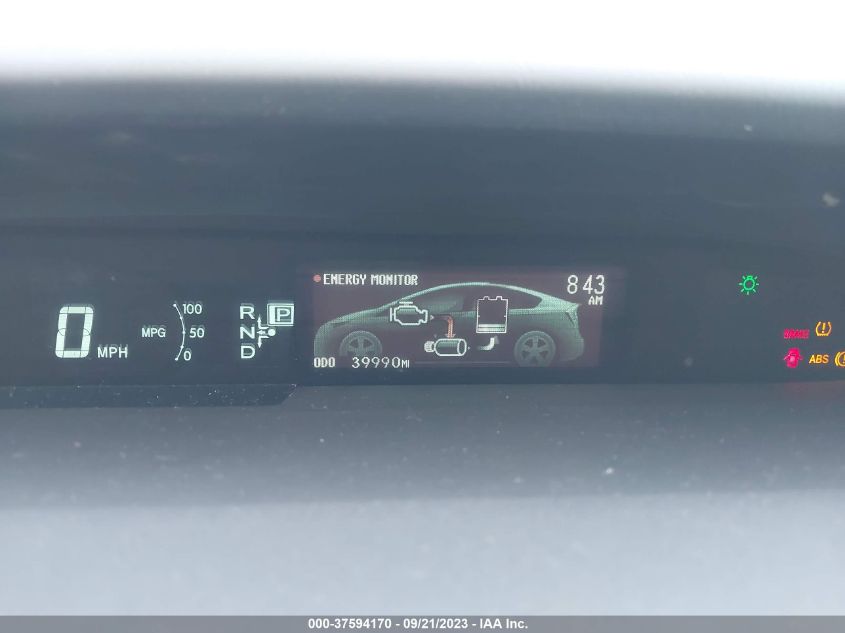 2015 TOYOTA PRIUS FOUR - JTDKN3DU8F1900088