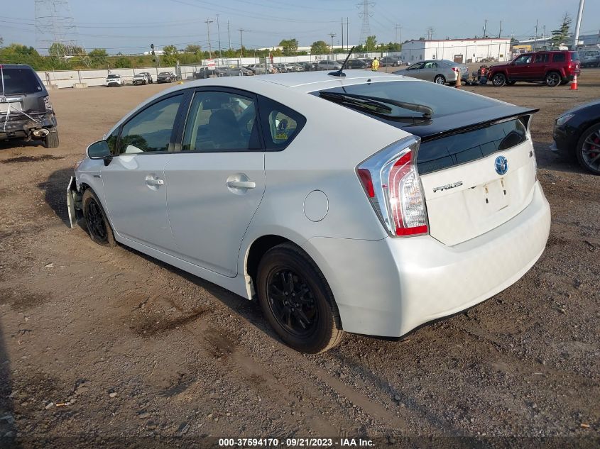 2015 TOYOTA PRIUS FOUR - JTDKN3DU8F1900088