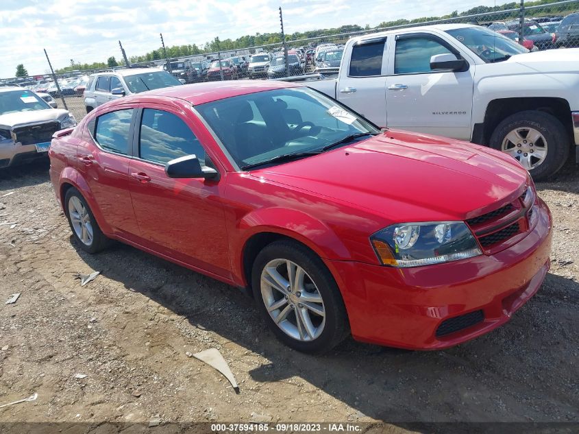 2014 DODGE AVENGER SE - 1C3CDZABXEN217639