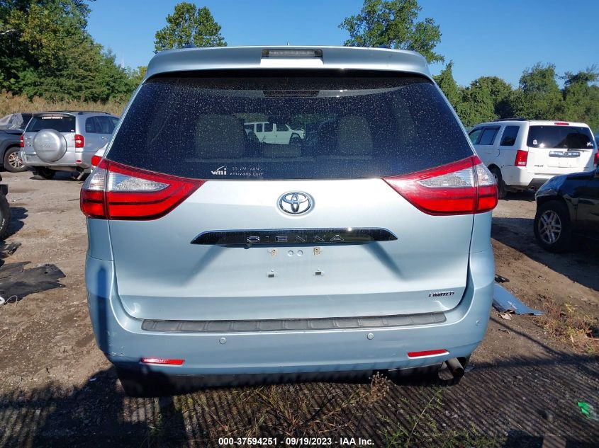 2015 TOYOTA SIENNA XLE/XLE AAS/LTD - 5TDYK3DC2FS631762