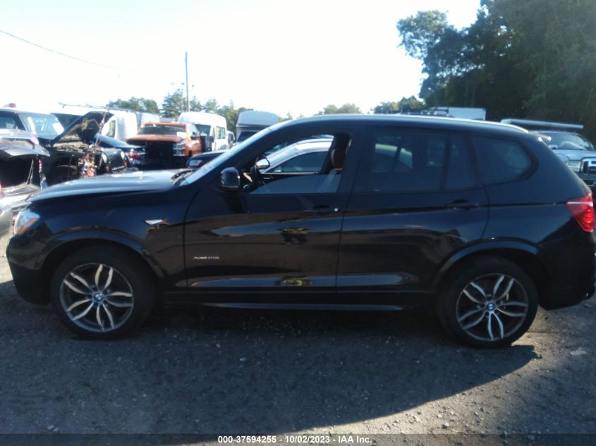 2016 BMW X3 XDRIVE28I - 5UXWX9C56G0D70642