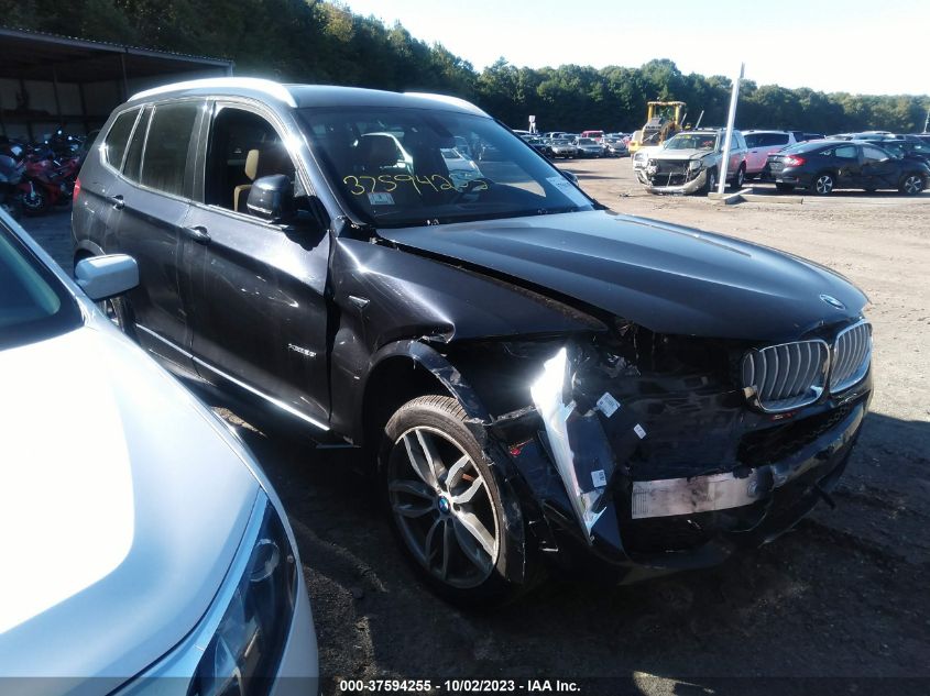 2016 BMW X3 XDRIVE28I - 5UXWX9C56G0D70642