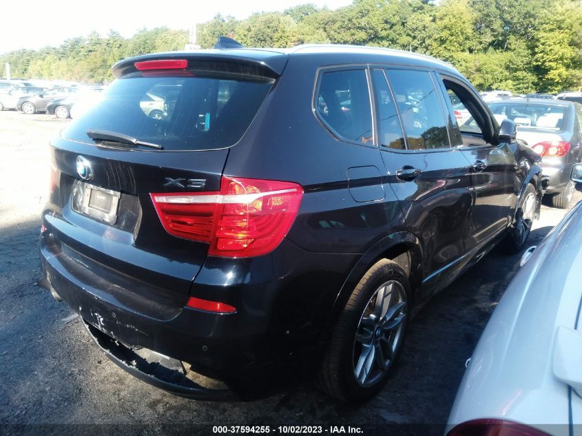 2016 BMW X3 XDRIVE28I - 5UXWX9C56G0D70642