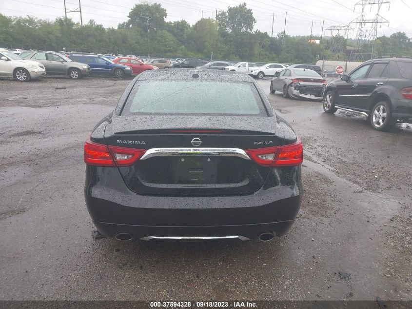 2018 NISSAN MAXIMA PLATINUM - 1N4AA6AP1JC405905