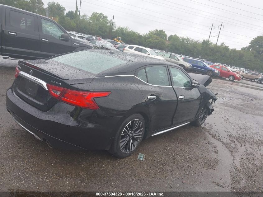 2018 NISSAN MAXIMA PLATINUM - 1N4AA6AP1JC405905