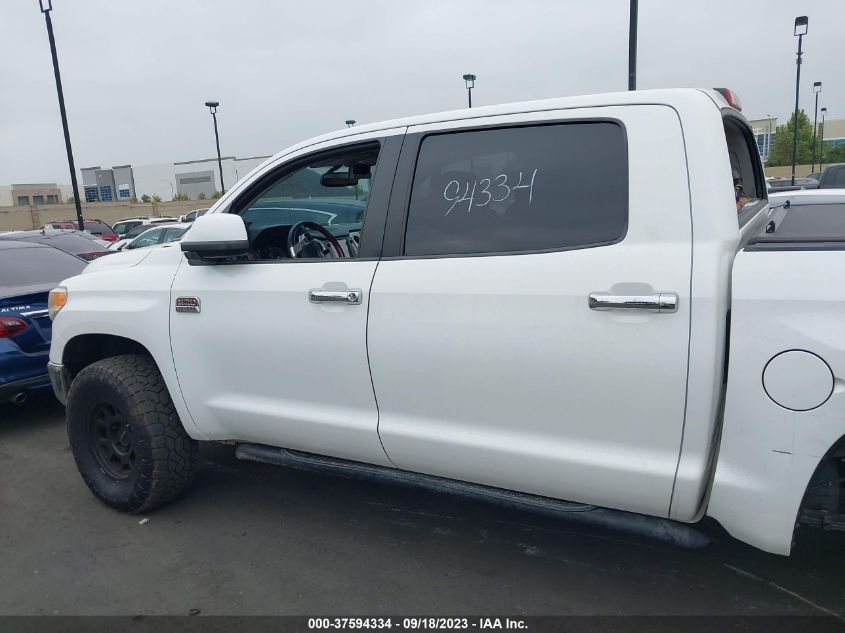 2016 TOYOTA TUNDRA 4WD TRUCK PLATINUM/1794 5TFAY5F10GX567305