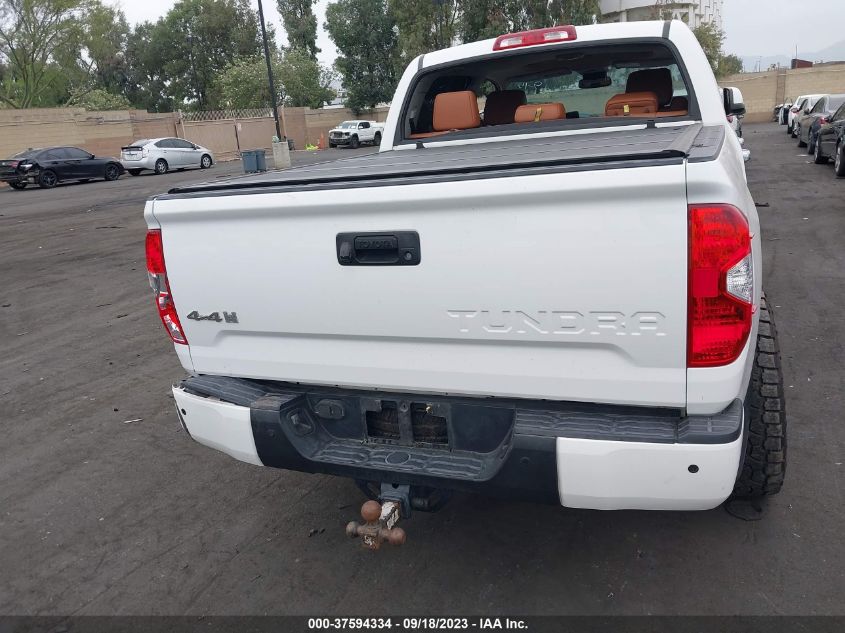 2016 TOYOTA TUNDRA 4WD TRUCK PLATINUM/1794 5TFAY5F10GX567305