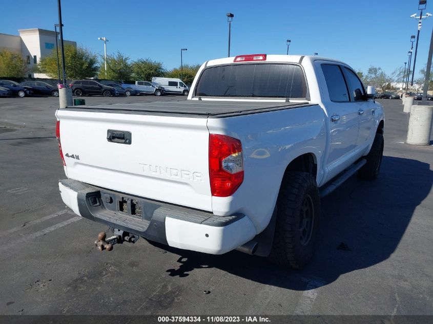 2016 TOYOTA TUNDRA 4WD TRUCK PLATINUM/1794 5TFAY5F10GX567305