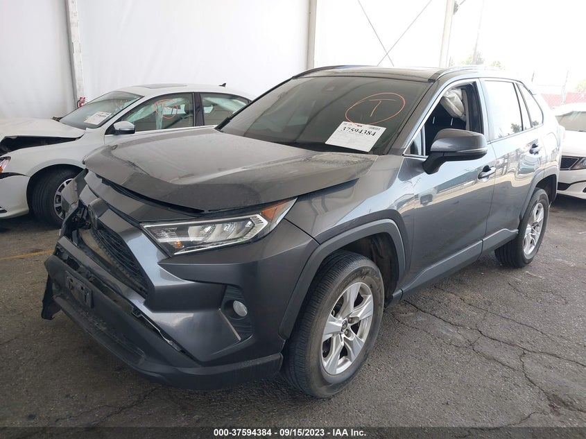 VIN 2T3W1RFV7KC007929 2019 TOYOTA RAV4 XLE