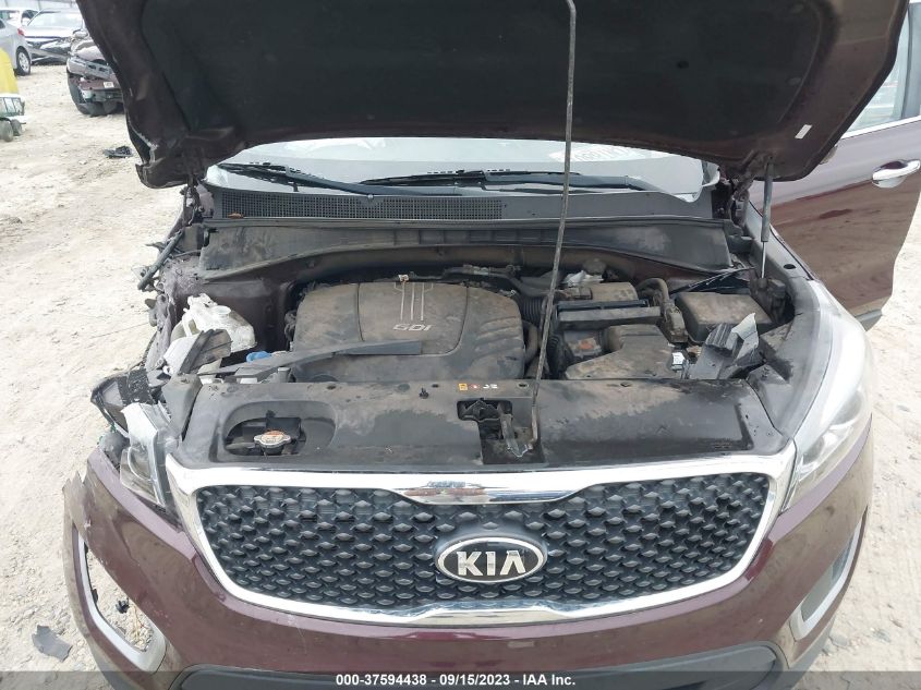 2017 KIA SORENTO LX V6 - 5XYPG4A54HG250732