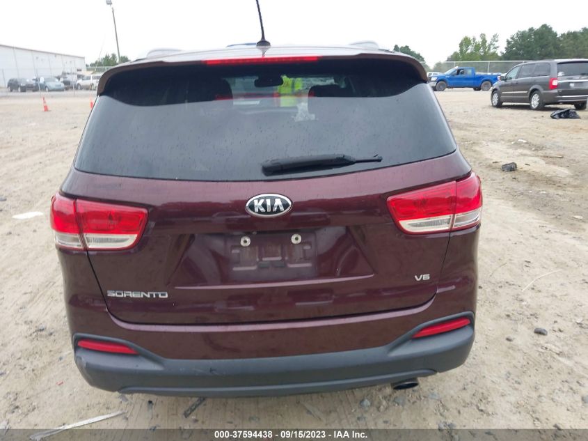 2017 KIA SORENTO LX V6 - 5XYPG4A54HG250732