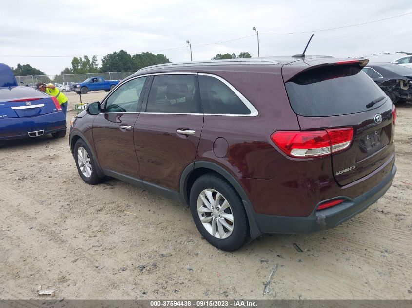 2017 KIA SORENTO LX V6 - 5XYPG4A54HG250732