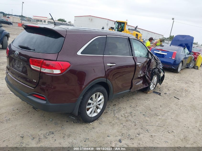 2017 KIA SORENTO LX V6 - 5XYPG4A54HG250732