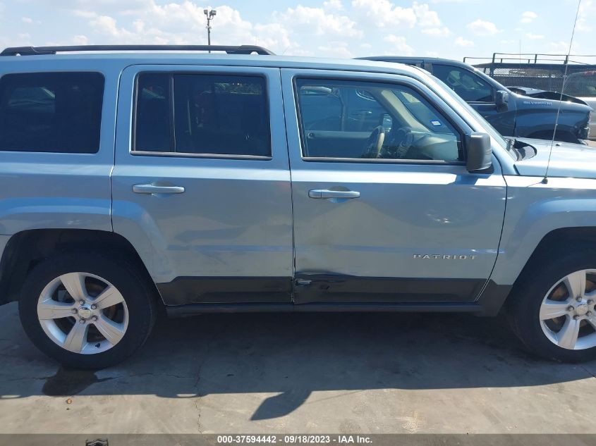 2014 JEEP PATRIOT LATITUDE - 1C4NJRFB0ED575814