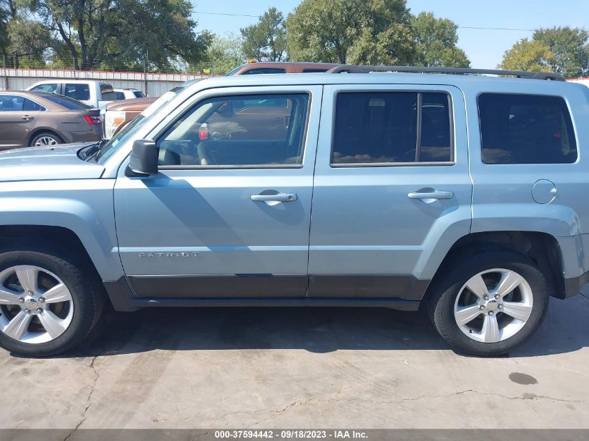 2014 JEEP PATRIOT LATITUDE - 1C4NJRFB0ED575814