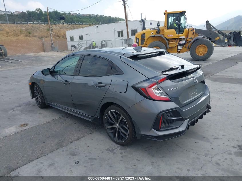 SHHFK7H47MU421062 Honda Civic Hatchback SPORT 3