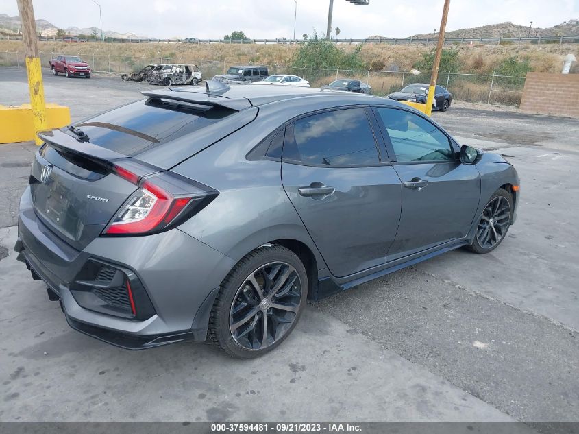 SHHFK7H47MU421062 Honda Civic Hatchback SPORT 4