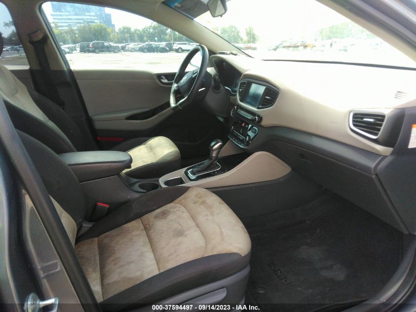 2017 HYUNDAI IONIQ HYBRID SEL - KMHC75LC4HU052193