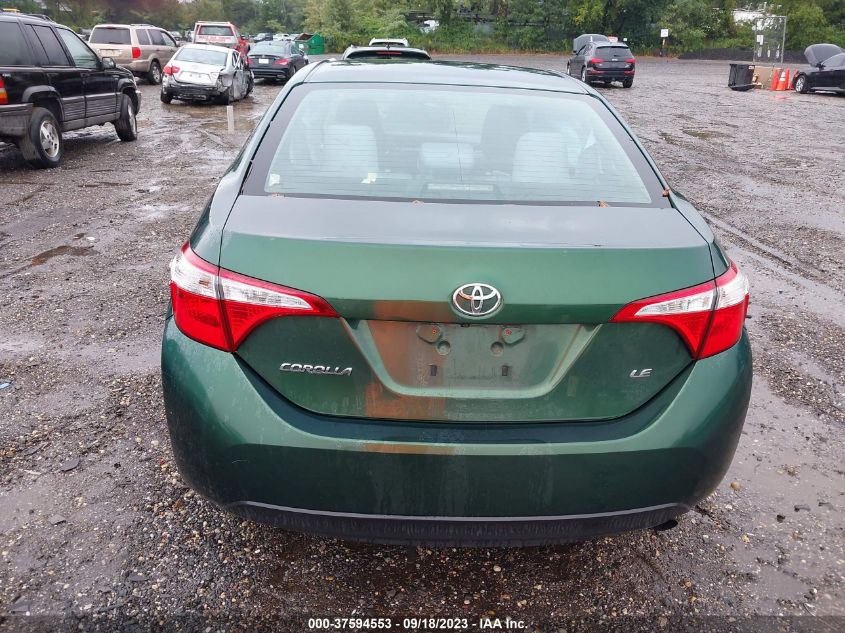 2016 TOYOTA COROLLA L/LE/S/S PLUS/LE PLUS - 2T1BURHEXGC585378