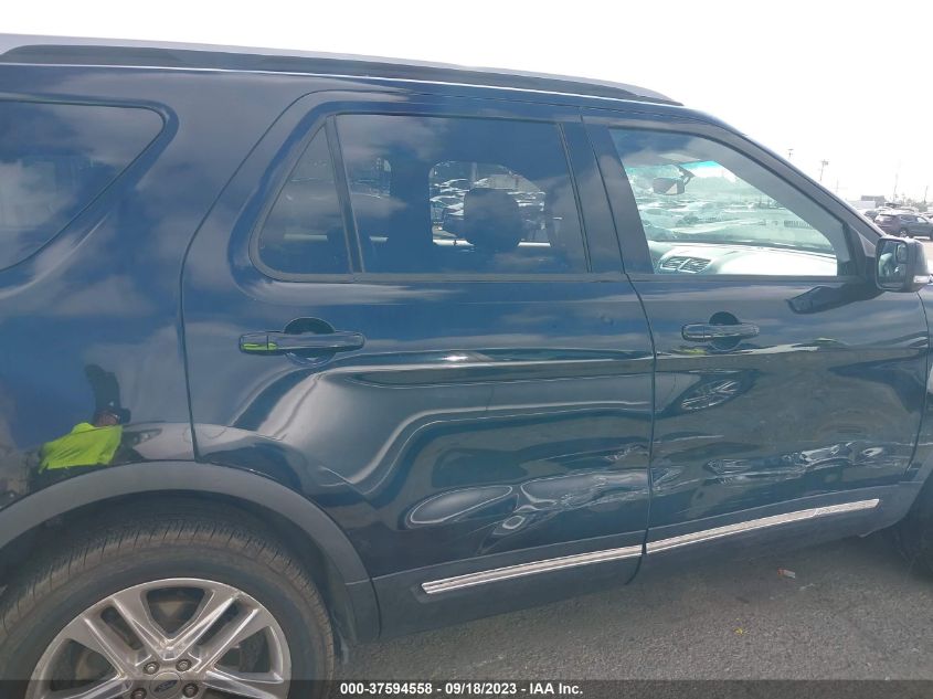 2016 FORD EXPLORER XLT - 1FM5K7D80GGD13930