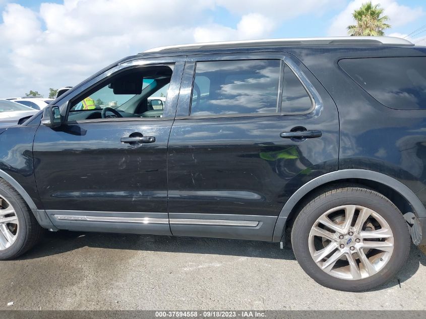 2016 FORD EXPLORER XLT - 1FM5K7D80GGD13930