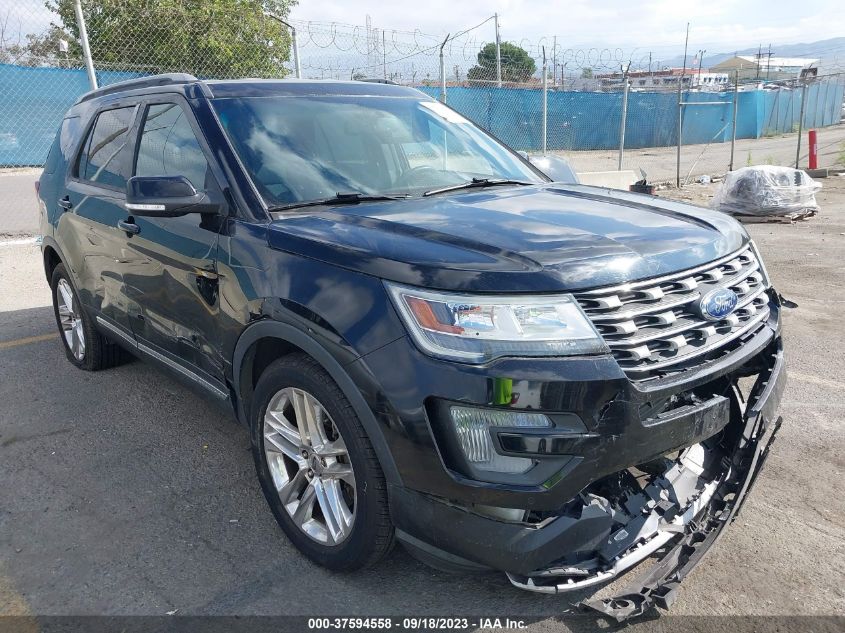 2016 FORD EXPLORER XLT - 1FM5K7D80GGD13930