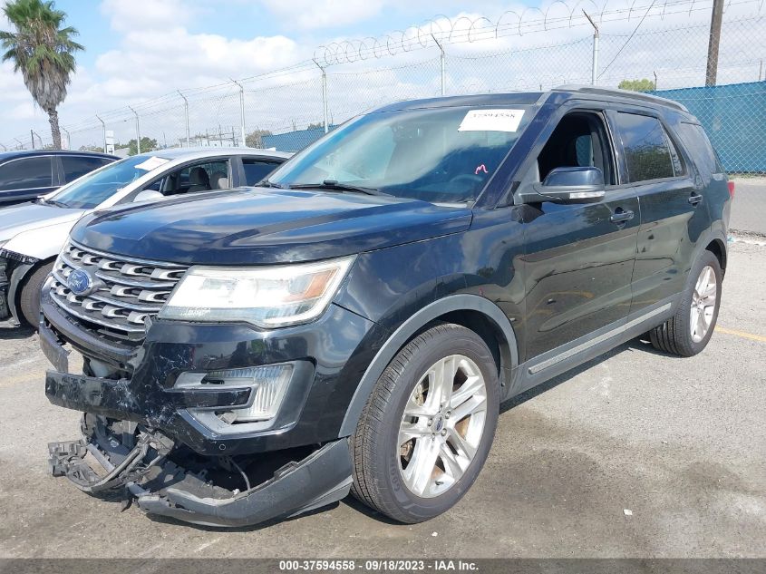 2016 FORD EXPLORER XLT - 1FM5K7D80GGD13930