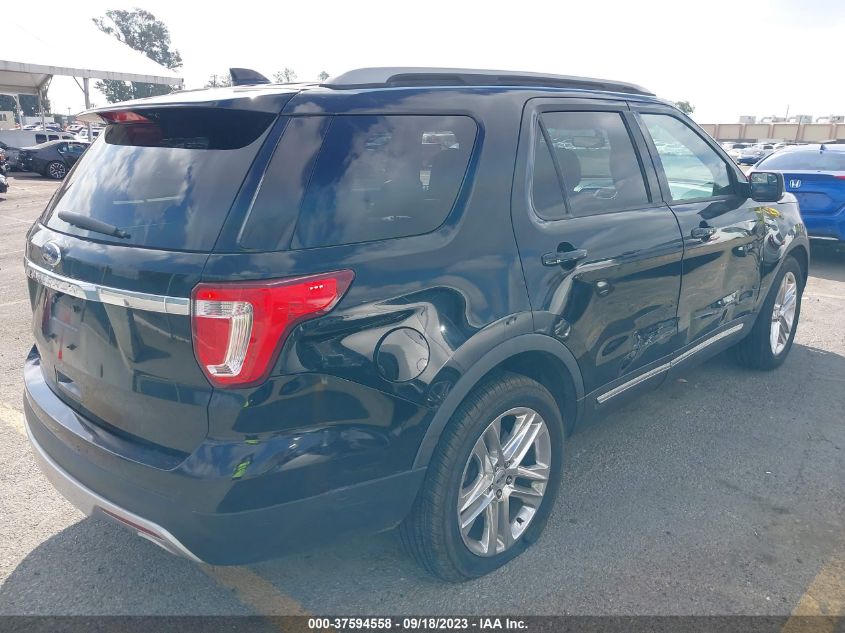 2016 FORD EXPLORER XLT - 1FM5K7D80GGD13930