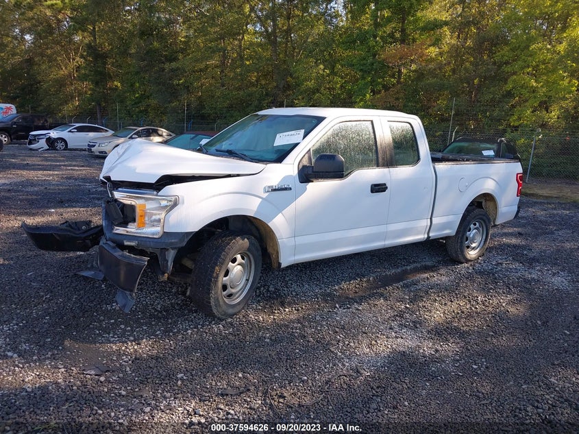 VIN 1FTEX1CB7JKF86285 2018 FORD F-150 XL/XLT