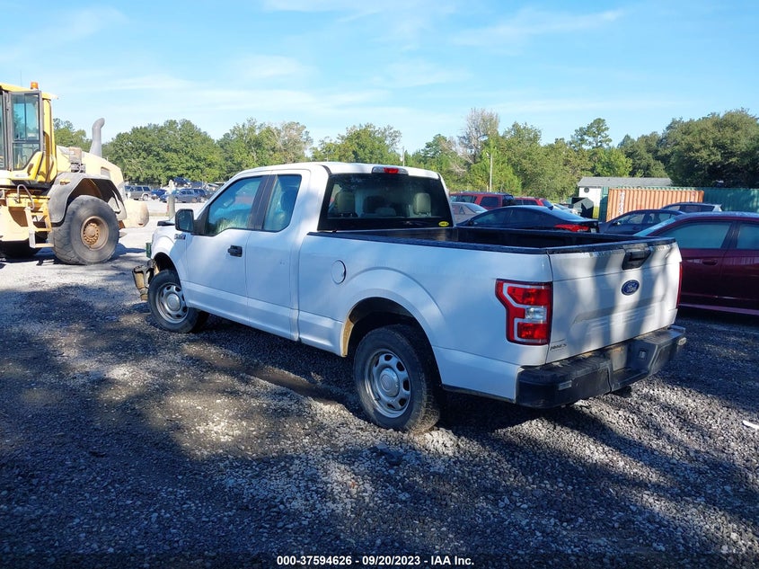 VIN 1FTEX1CB7JKF86285 2018 FORD F-150 XL/XLT