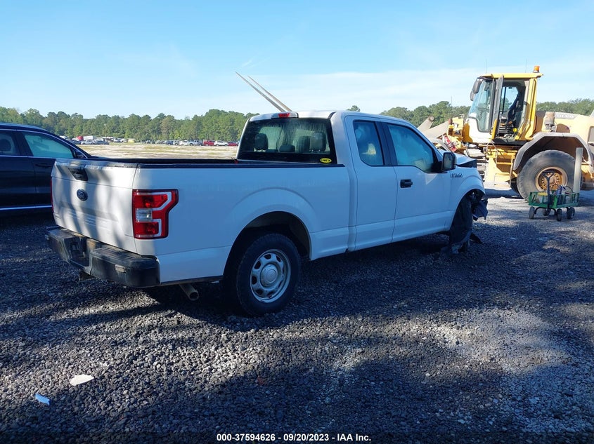 VIN 1FTEX1CB7JKF86285 2018 FORD F-150 XL/XLT