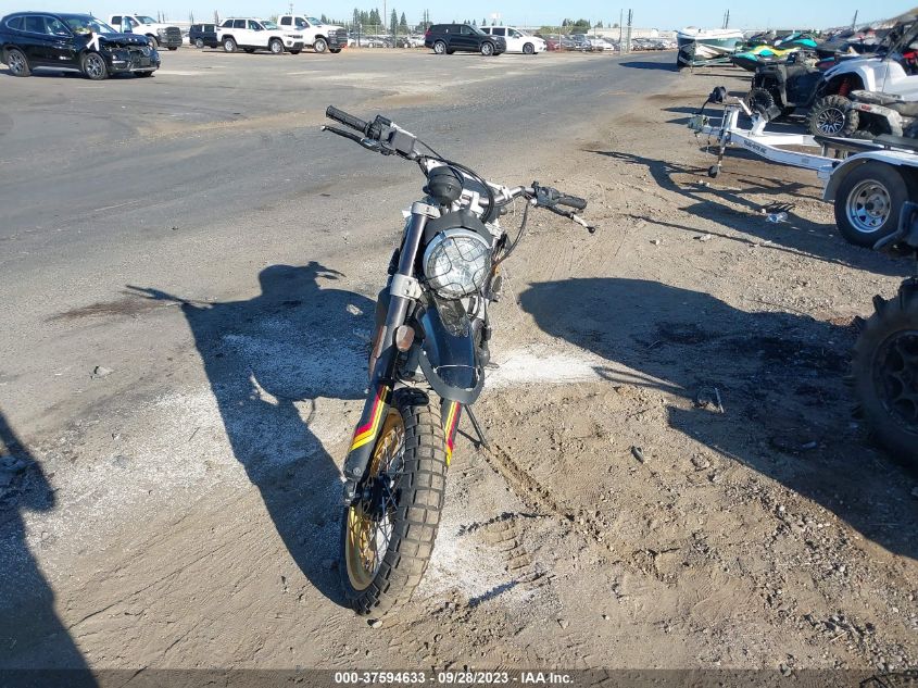 2018 DUCATI SCRAMBLER DESERT SLED ML0KAFBM8JT000790