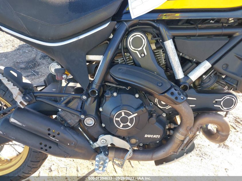 2018 DUCATI SCRAMBLER DESERT SLED ML0KAFBM8JT000790