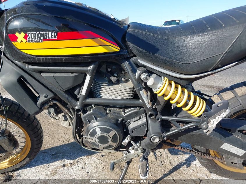 2018 DUCATI SCRAMBLER DESERT SLED ML0KAFBM8JT000790