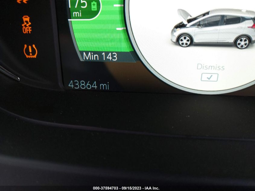 2019 CHEVROLET BOLT EV PREMIER - 1G1FZ6S06K4136489