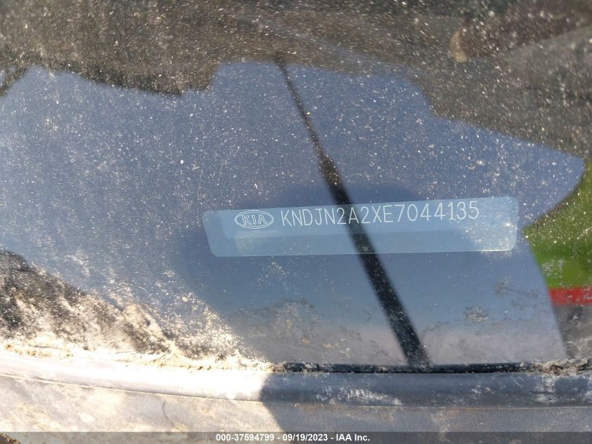 2014 KIA SOUL BASE - KNDJN2A2XE7044135