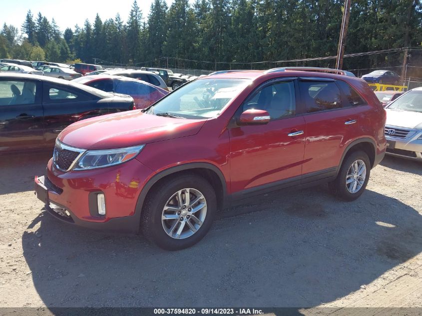 2014 KIA SORENTO LX - 5XYKT4A6XEG527667
